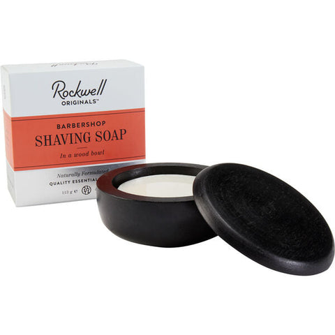 Rockwell Shave Soap In Wooden Bowl