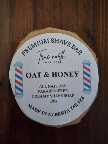 True North Premium Shave Bar(Oats & Honey)